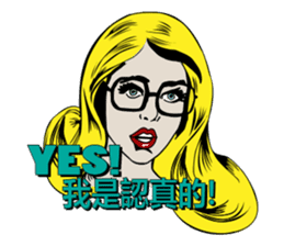 DeedeeBonbon and the girls sticker #11268624