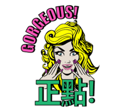 DeedeeBonbon and the girls sticker #11268626