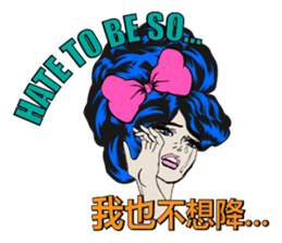 DeedeeBonbon and the girls sticker #11268629