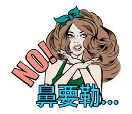 DeedeeBonbon and the girls sticker #11268636