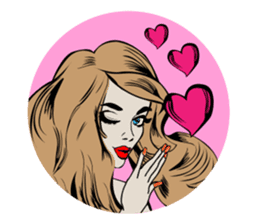 DeedeeBonbon and the girls sticker #11268643