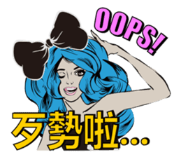 DeedeeBonbon and the girls sticker #11268644