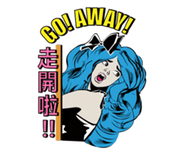 DeedeeBonbon and the girls sticker #11268645