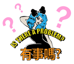 DeedeeBonbon and the girls sticker #11268647