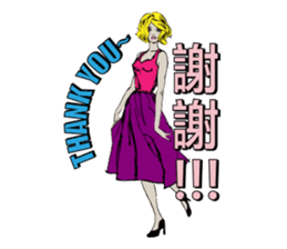 DeedeeBonbon and the girls sticker #11268651