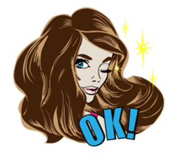 DeedeeBonbon and the girls sticker #11268653