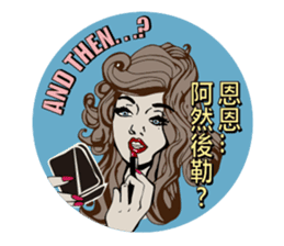 DeedeeBonbon and the girls sticker #11268658