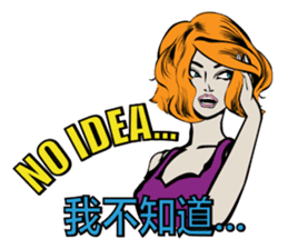 DeedeeBonbon and the girls sticker #11268660