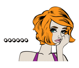 DeedeeBonbon and the girls sticker #11268661