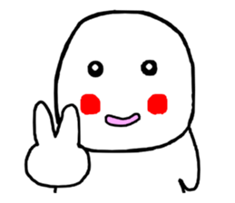 Healing sticker of the Masyumaru-kun sticker #11270545