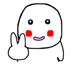 Healing sticker of the Masyumaru-kun sticker #11270545