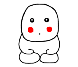 Healing sticker of the Masyumaru-kun sticker #11270546