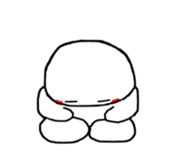 Healing sticker of the Masyumaru-kun sticker #11270547