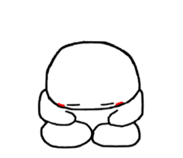 Healing sticker of the Masyumaru-kun sticker #11270547