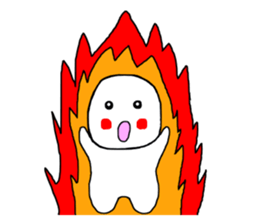 Healing sticker of the Masyumaru-kun sticker #11270555