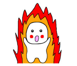 Healing sticker of the Masyumaru-kun sticker #11270555