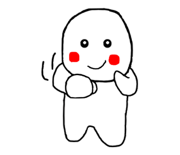 Healing sticker of the Masyumaru-kun sticker #11270557