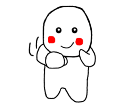 Healing sticker of the Masyumaru-kun sticker #11270557