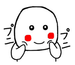 Healing sticker of the Masyumaru-kun sticker #11270569