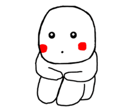 Healing sticker of the Masyumaru-kun sticker #11270572