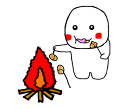 Healing sticker of the Masyumaru-kun sticker #11270581