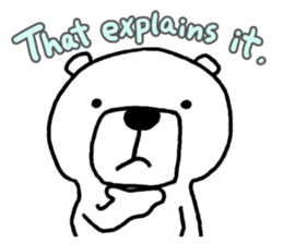 PURE POLAR BEAR sticker #11271446