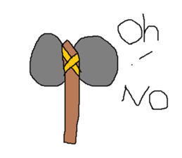 Infant writing word message35 sticker #11271520