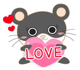 Panda cat sticker everyone can use sticker #11271984