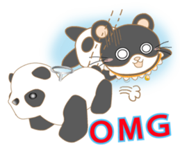 Panda cat sticker everyone can use sticker #11272008