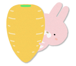 PASTEL RABBIT & FRIENDS sticker #11272304