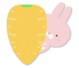 PASTEL RABBIT & FRIENDS sticker #11272304
