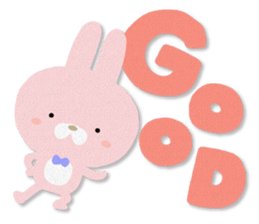 PASTEL RABBIT & FRIENDS sticker #11272306