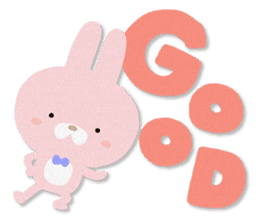 PASTEL RABBIT & FRIENDS sticker #11272306
