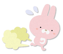 PASTEL RABBIT & FRIENDS sticker #11272309
