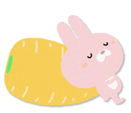 PASTEL RABBIT & FRIENDS sticker #11272310