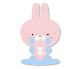 PASTEL RABBIT & FRIENDS sticker #11272311