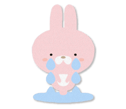 PASTEL RABBIT & FRIENDS sticker #11272311