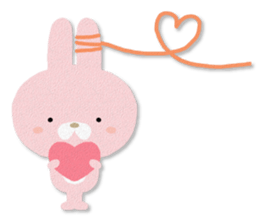 PASTEL RABBIT & FRIENDS sticker #11272312