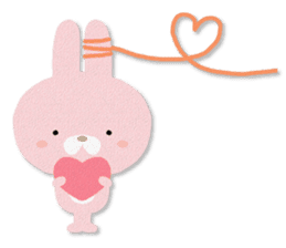 PASTEL RABBIT & FRIENDS sticker #11272312