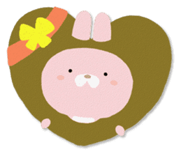 PASTEL RABBIT & FRIENDS sticker #11272315