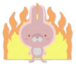 PASTEL RABBIT & FRIENDS sticker #11272320