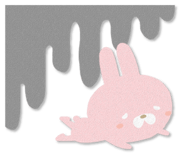 PASTEL RABBIT & FRIENDS sticker #11272322