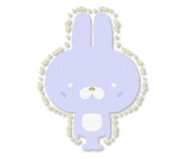 PASTEL RABBIT & FRIENDS sticker #11272323