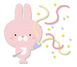 PASTEL RABBIT & FRIENDS sticker #11272324