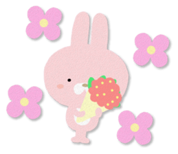 PASTEL RABBIT & FRIENDS sticker #11272325