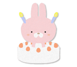 PASTEL RABBIT & FRIENDS sticker #11272327