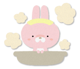 PASTEL RABBIT & FRIENDS sticker #11272328