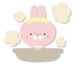 PASTEL RABBIT & FRIENDS sticker #11272328