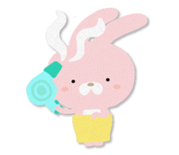 PASTEL RABBIT & FRIENDS sticker #11272329