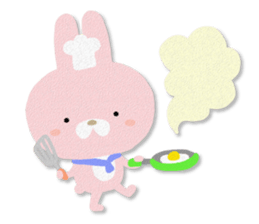 PASTEL RABBIT & FRIENDS sticker #11272333